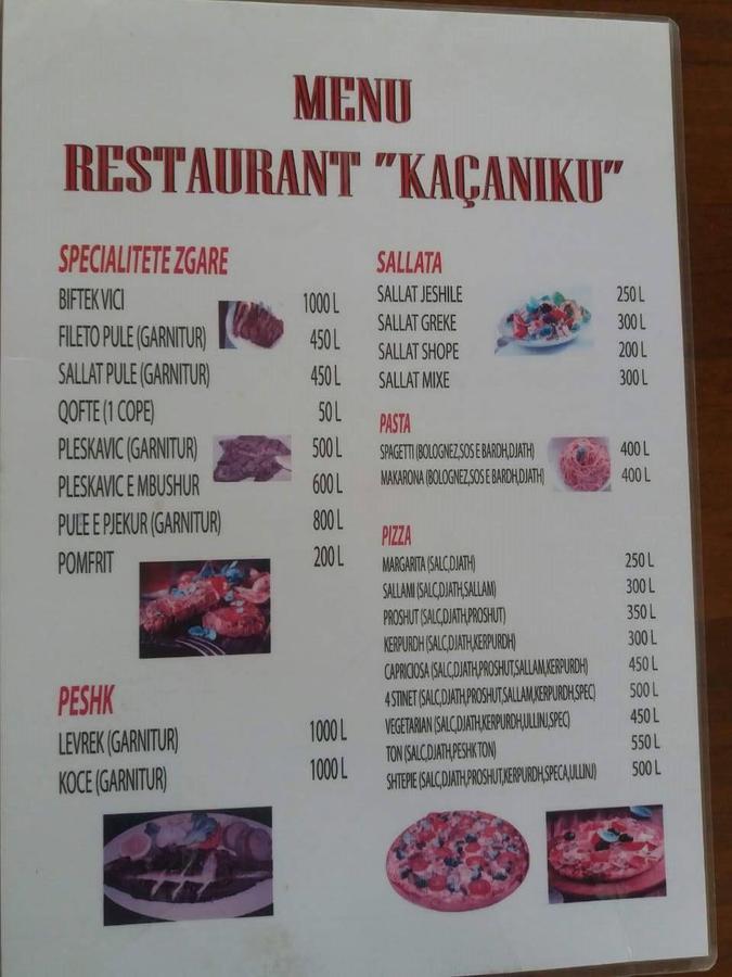 Hotel Kaqaniku Shengjin Ngoại thất bức ảnh